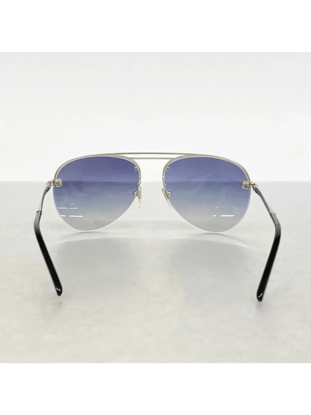 Louis Vuitton Sunglasses Clockwise Silver Black Eyewear
